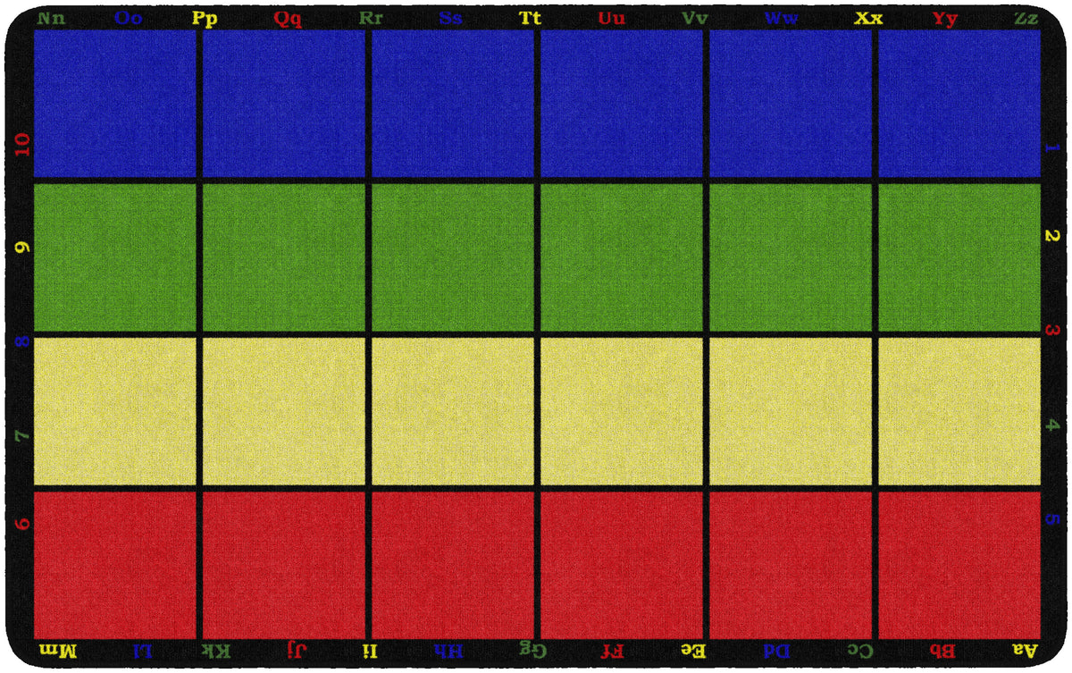 Learning Grid ABC & 123 Seating Rug