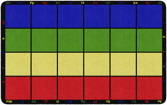 Learning Grid ABC & 123 Seating Rug