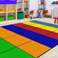 Rainbow Seating Blocks Classroom Rug, view 2