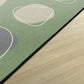 Calm Spots Green Classroom Seating Rug, view 3