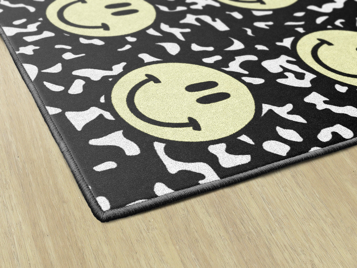 Emotions Faces Sit Spots Rug, view 4