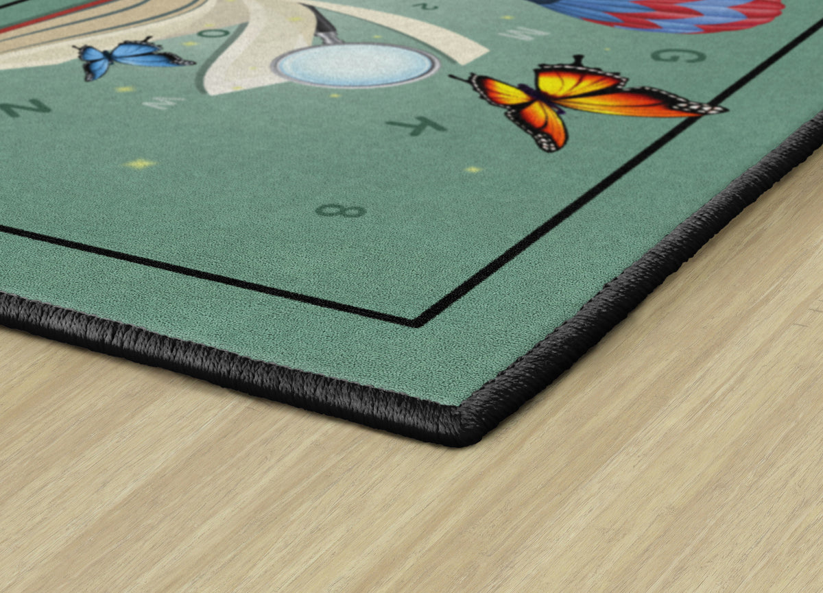 Explore Through Reading Library Rug, view 2