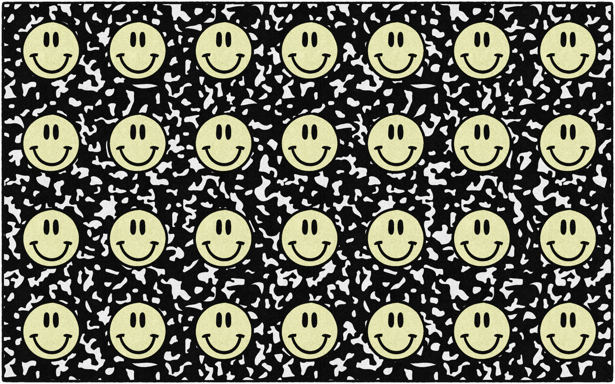 Emotions Faces Sit Spots Rug