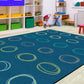 Calming Circle Sampler Classroom Rug, view 2