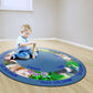 Five Senses Round Classroom Rug