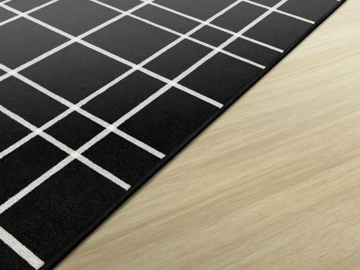 Classic Check Classroom Rug, view 5