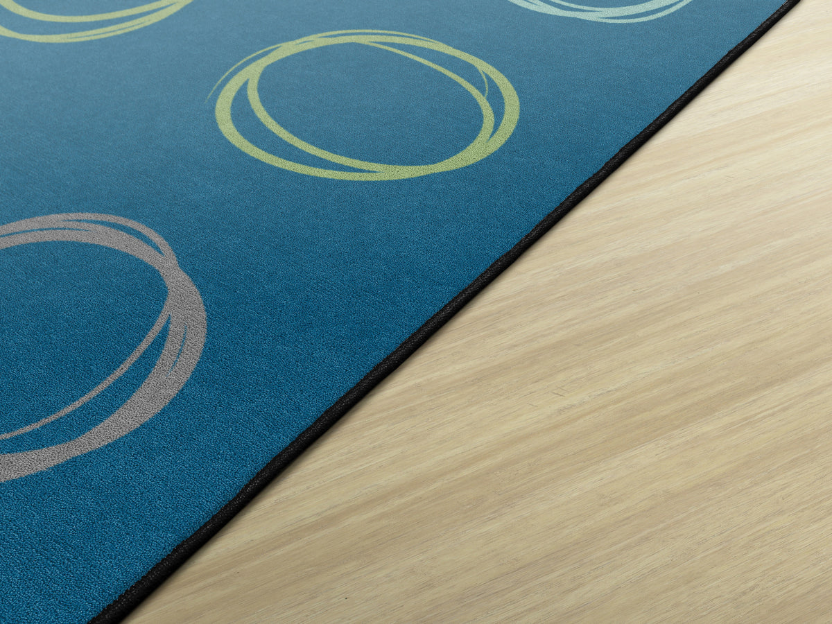 Calming Circle Sampler Classroom Rug, view 4