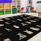 Woodland Animals Criss Cross Seating Rug