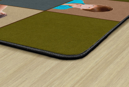 Social Emotional Feelings Seating Rug