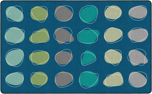 Calm Spots Classroom Seating Rug