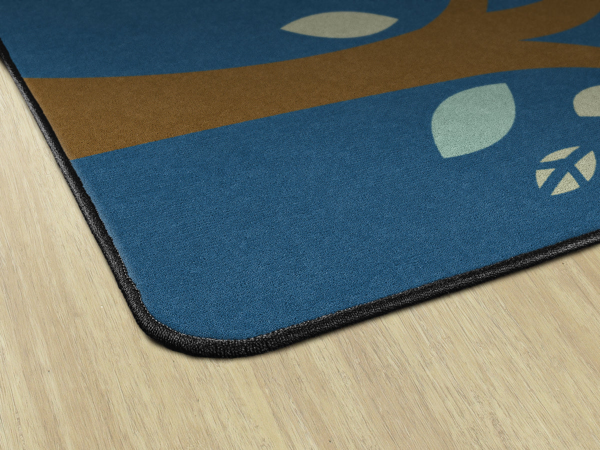 Calming Trees Classroom Rug, view 5