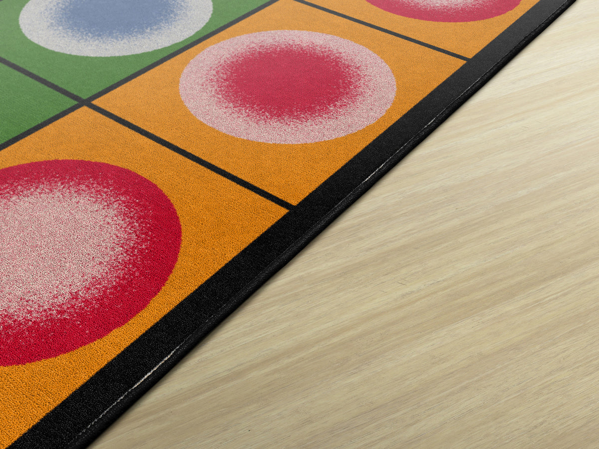Dot Spots Counting Classroom Seating Rug, view 6