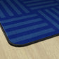 Tone-on-Tone Hashtag Classroom Seating Rug, view 3