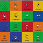 Feelings Words Classroom Seating Rug, view 4