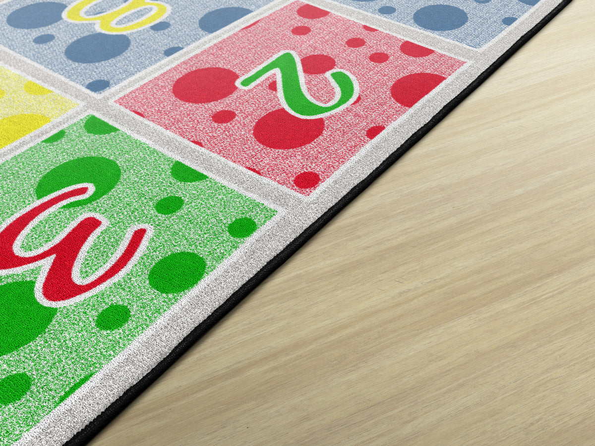 Number Spots Soft Primary Seating Rug, view 5