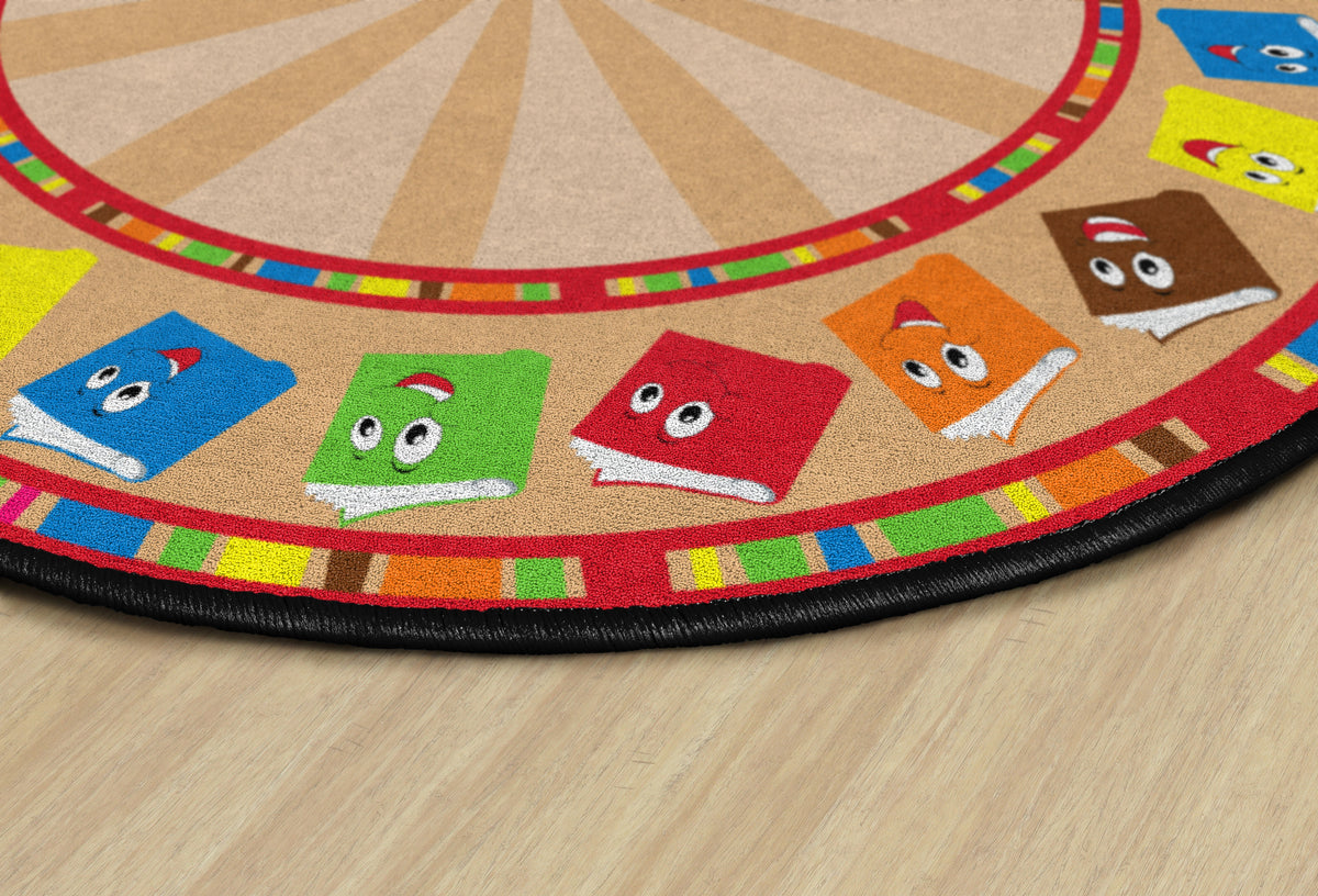 Circle Time Books Round Reading Rug, view 3