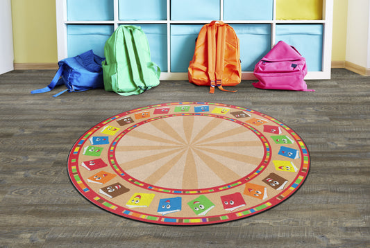 Circle Time Books Round Reading Rug