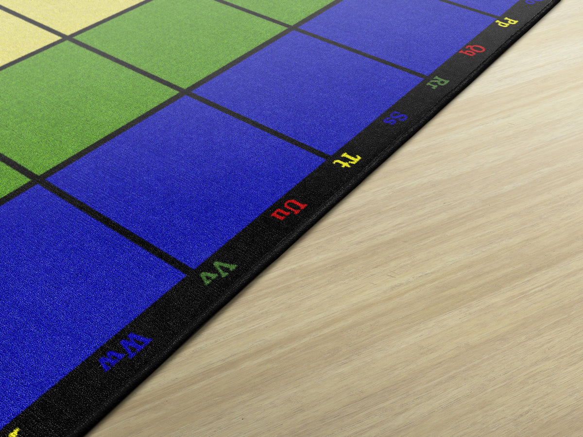 Learning Grid ABC & 123 Seating Rug, view 2