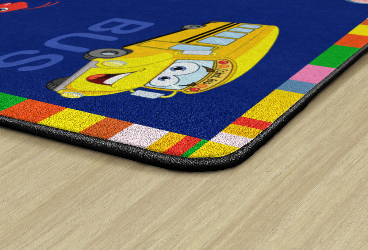 Learning to Read Picture Word Classroom Rug, view 2