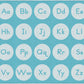 Tone-on-Tone Alphabet Seating Rug, view 8