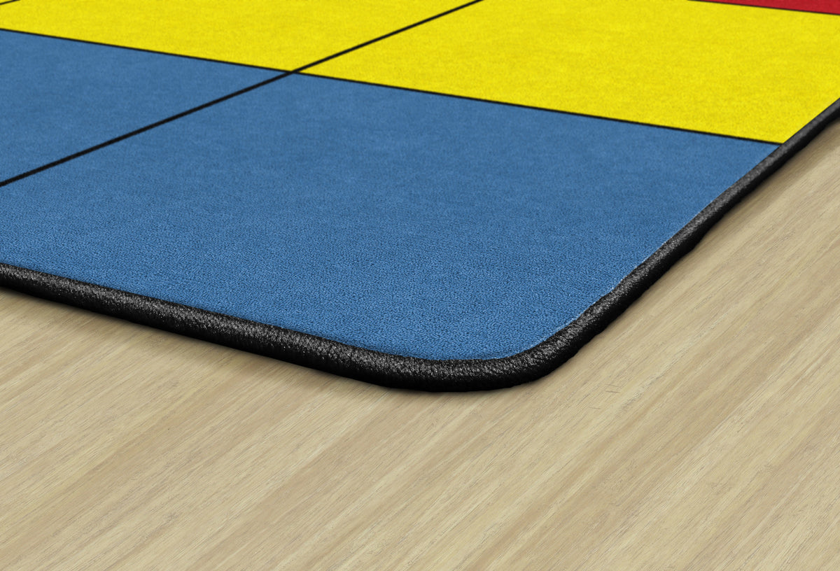 Rainbow Seating Blocks Classroom Rug, view 4