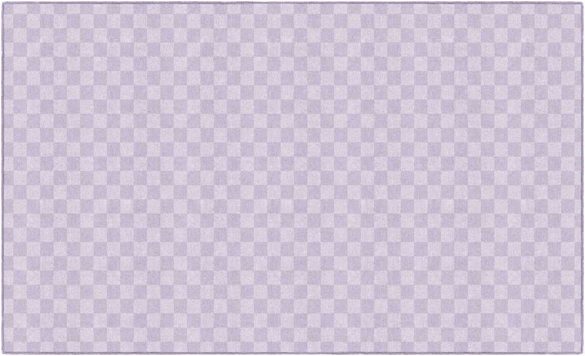 Calming Checkerboard Classroom Rug