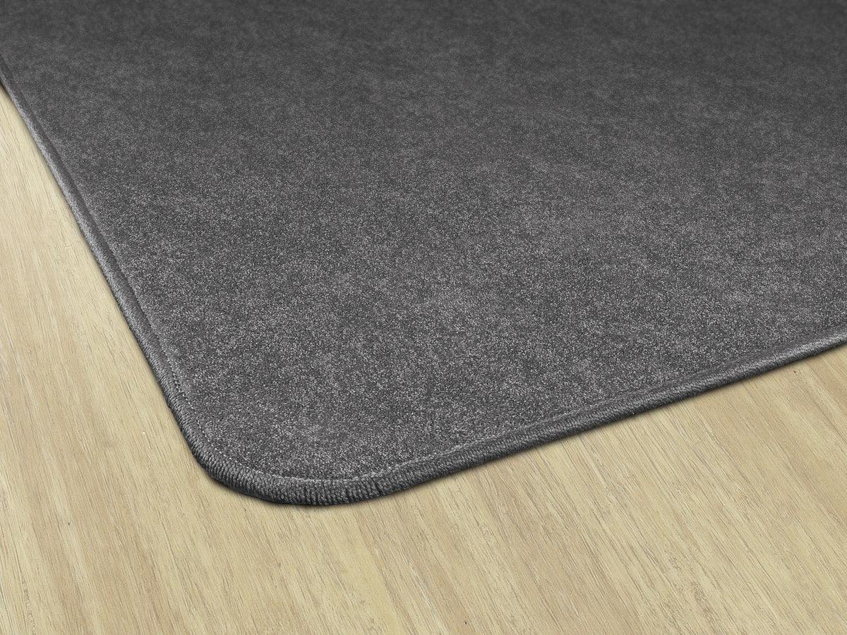 Large Solid Color Classroom Rug – Premium Soft, view 2