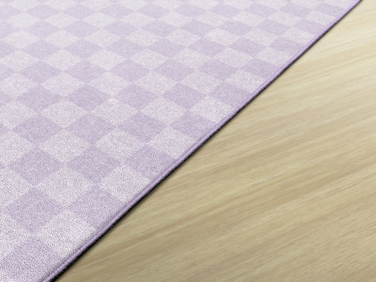 Calming Checkerboard Classroom Rug, view 2