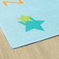 Alphabet Criss Cross Seating Rug – Blue, view 5