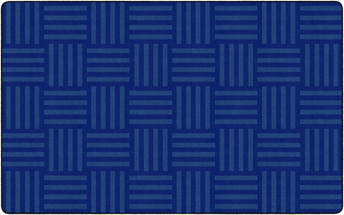 Tone-on-Tone Hashtag Classroom Seating Rug, view 4