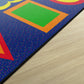 All Kinds of Shapes Classroom Seating Rug, view 5