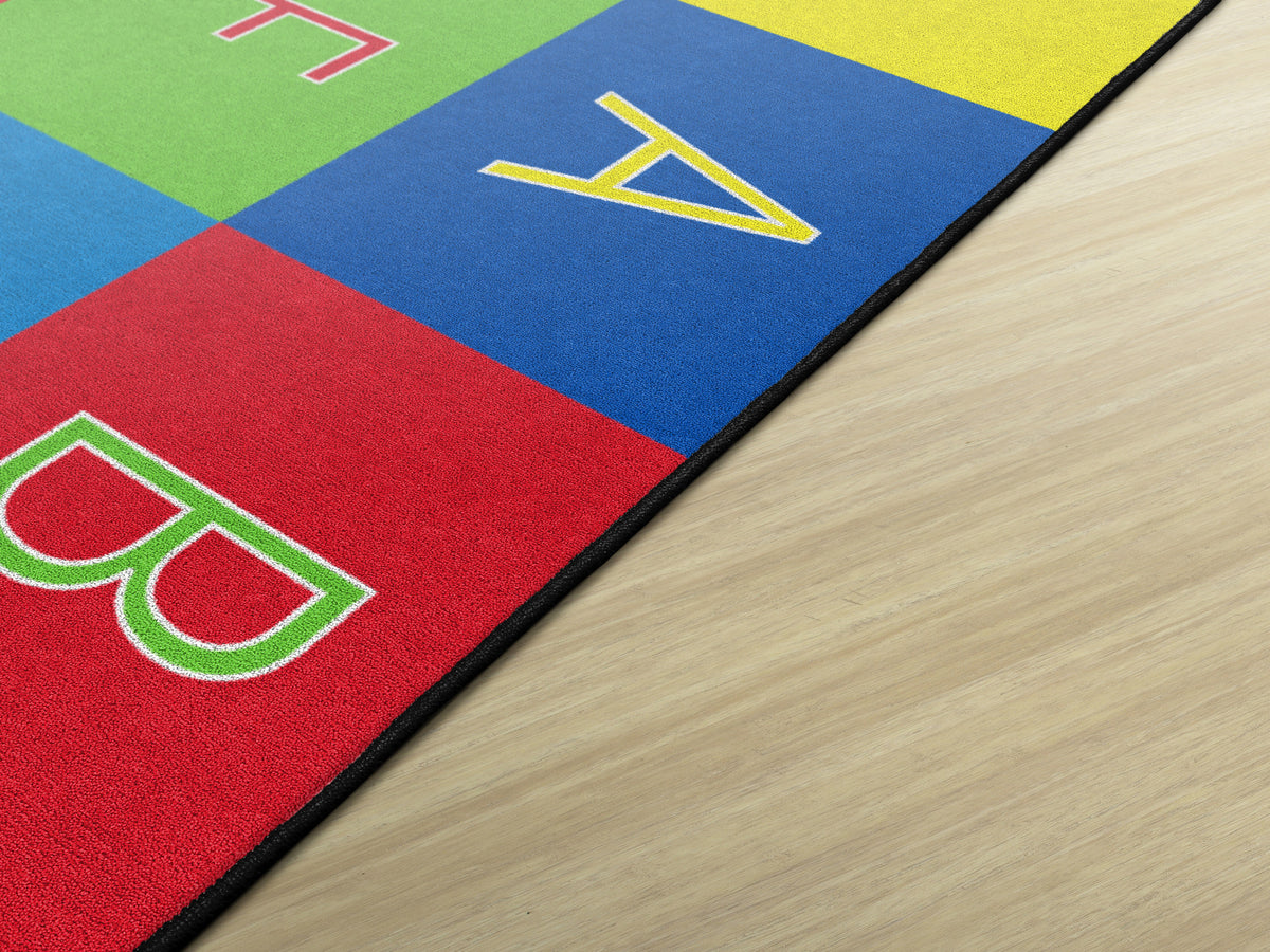 Alphabet Seating Classroom Rug, view 6