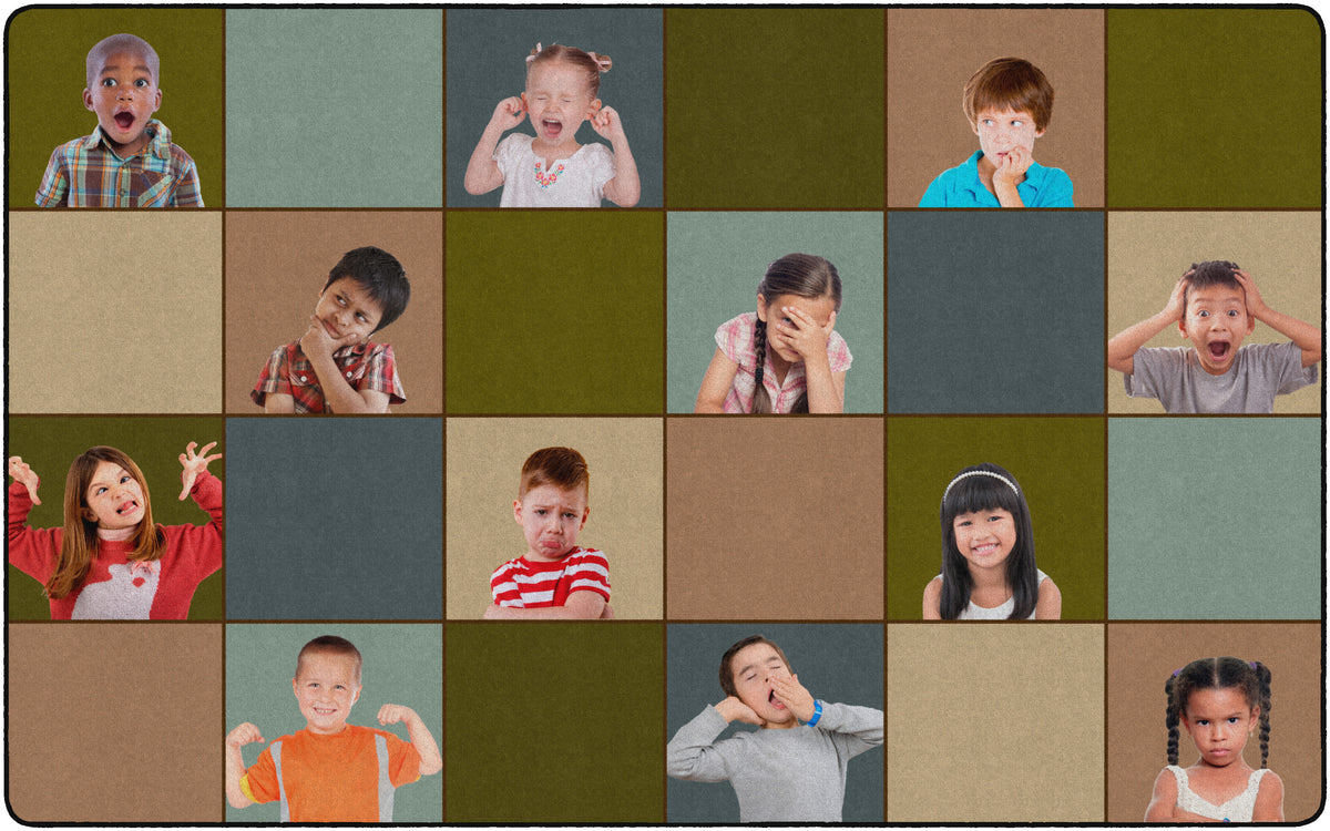 Social Emotional Feelings Seating Rug, view 3