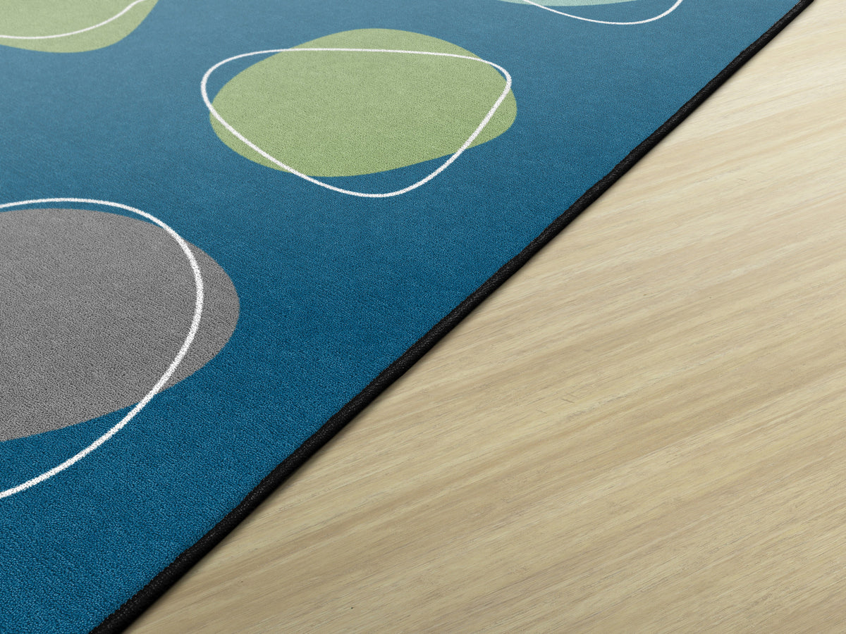 Calm Spots Classroom Seating Rug, view 4