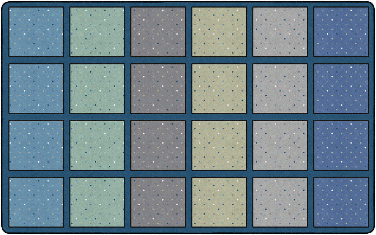 Happy Squares Calming Seating Rug