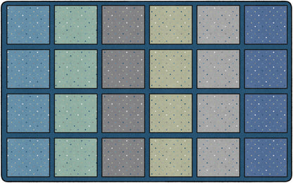 Happy Squares Calming Seating Rug
