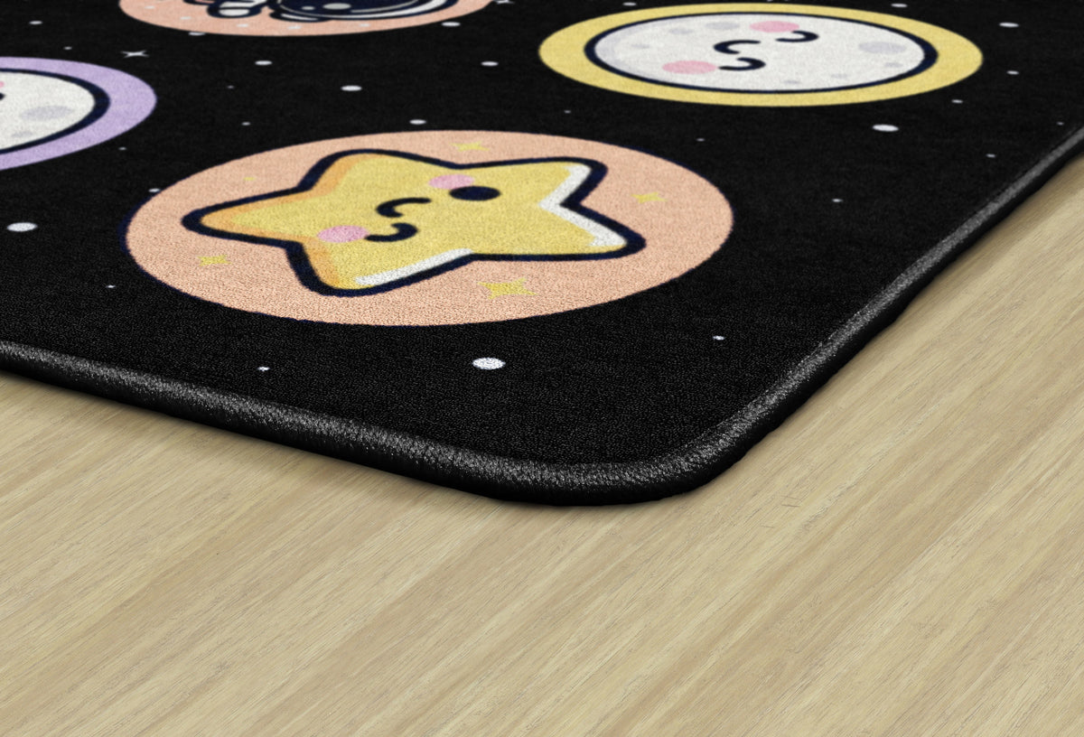 Cosmic Space Classroom Seating Rug, view 3
