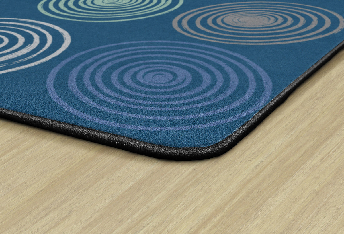 Calming Circles Classroom Seating Rug, view 4