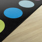 Rainbow Spots Criss Cross Seating Rug, view 3