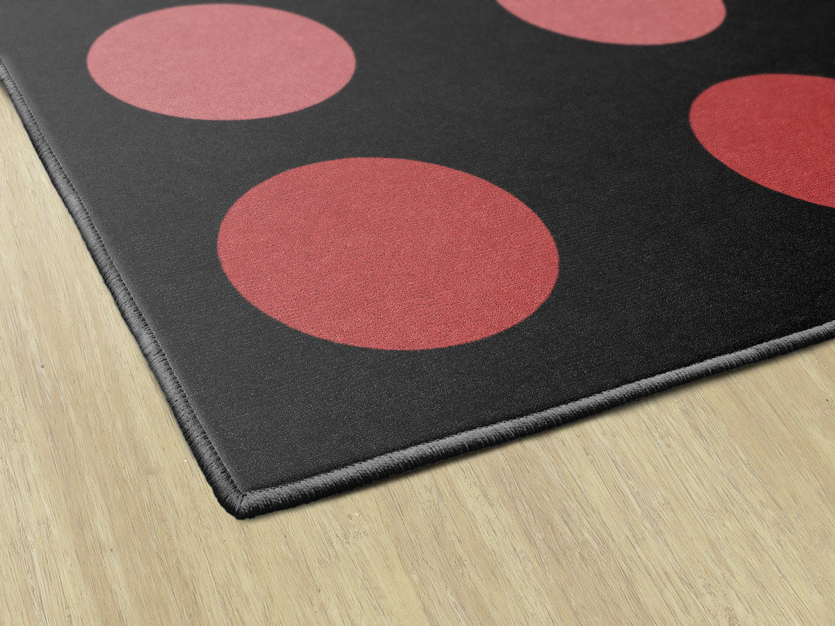 Rainbow Spots Criss Cross Seating Rug, view 5