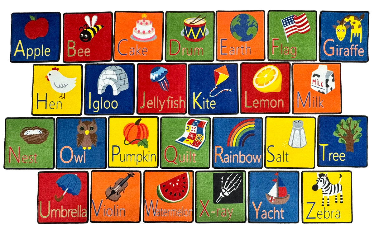 Alphabet Seating Squares (Set of 26), view 2