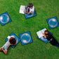 Bubble Seating Squares for Personal Space, view 2