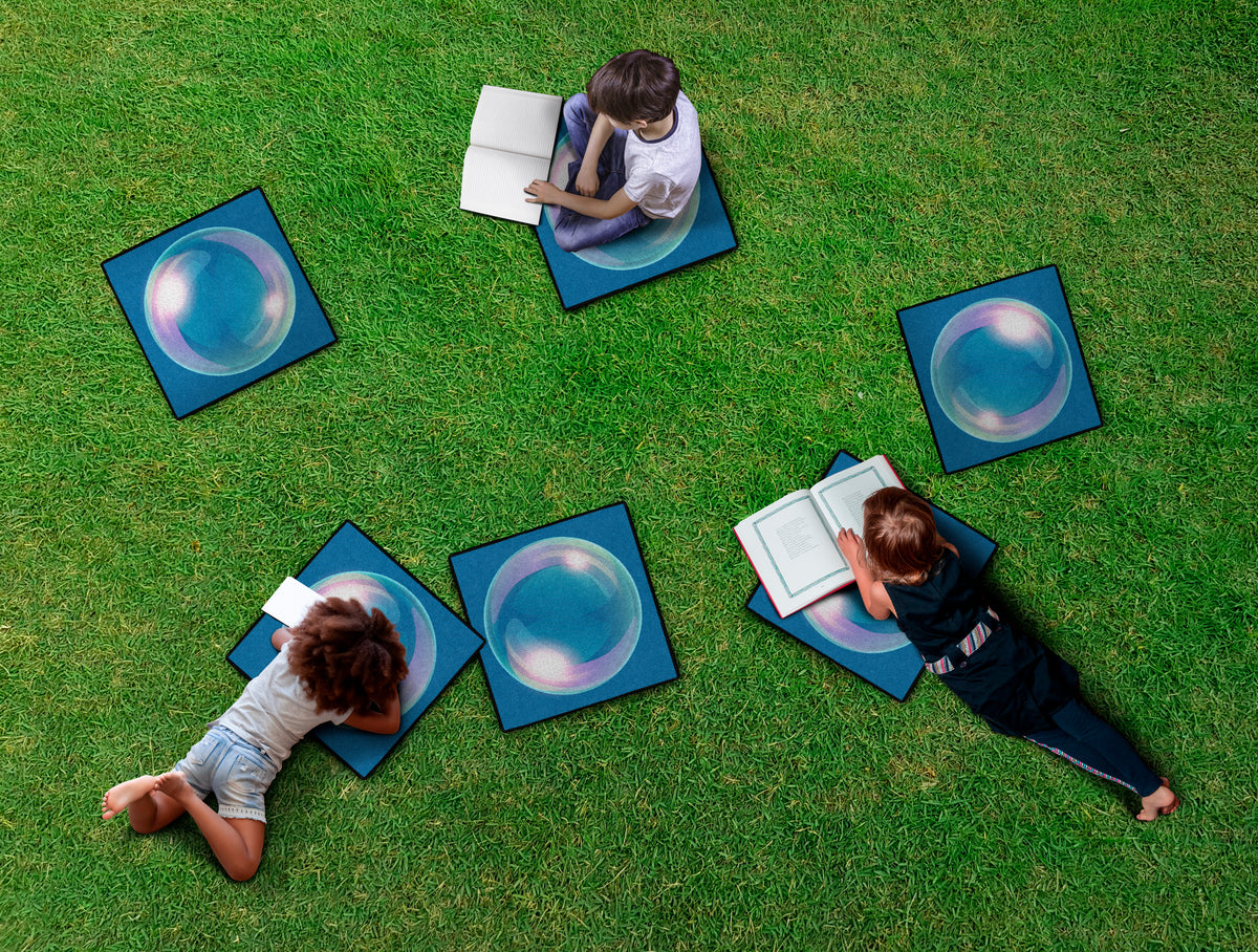 Bubble Seating Squares for Personal Space, view 2
