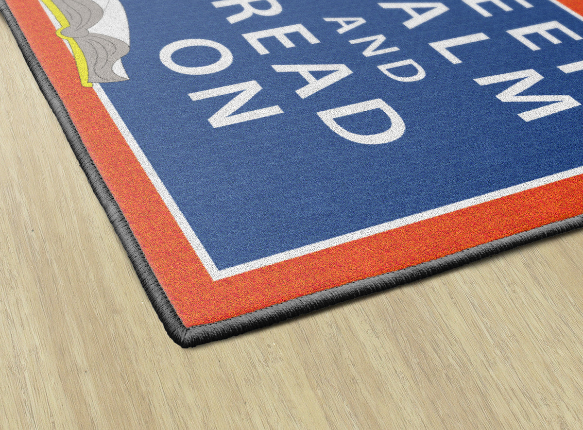 Keep Calm and Read On Reading Rug, view 6
