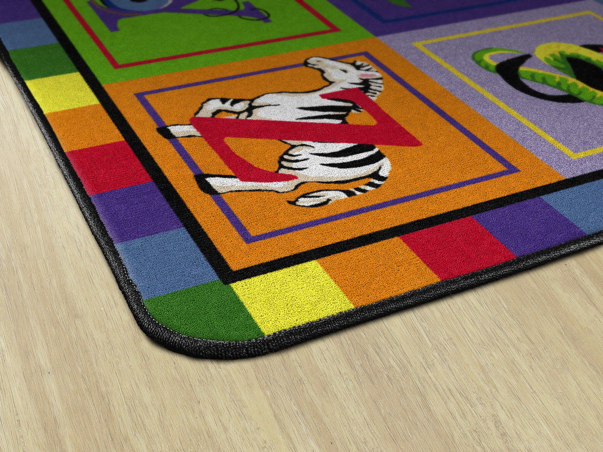 ABC Blocks Classroom Rug, view 2