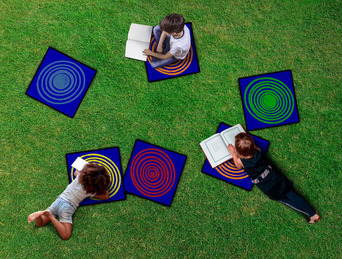 Circles Carpet Seating Squares Set