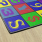 Alphabet & Number Jumble Washable Rug, view 6