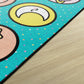 Turquoise Space Crisscross Seating Rug, view 2