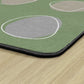 Calm Spots Green Classroom Seating Rug, view 4