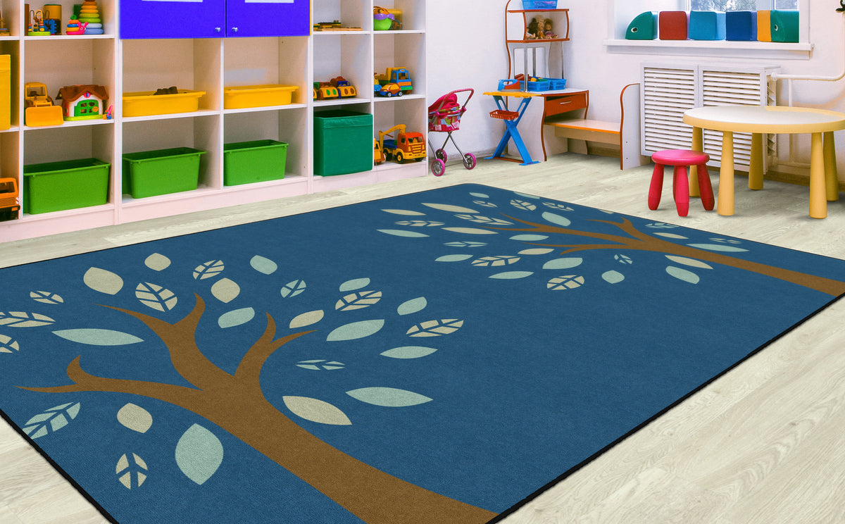 Calming Trees Classroom Rug, view 2